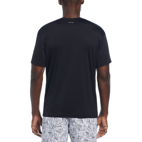 Nike Swim Lead Line Hydroguard Lyhythihainen T-paita Musta S Mies