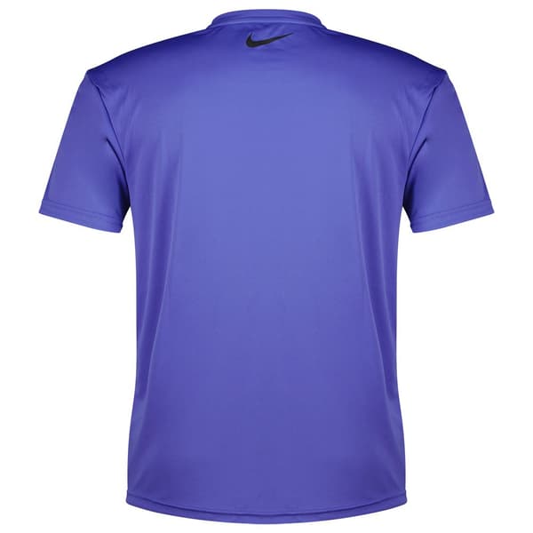 Nike Swim Hydroguard T-shirt Med Korte ærmer Blå S Mand