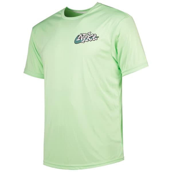 Nike Swim Hydroguard T-shirt Med Korta ärmar Grönt M Man