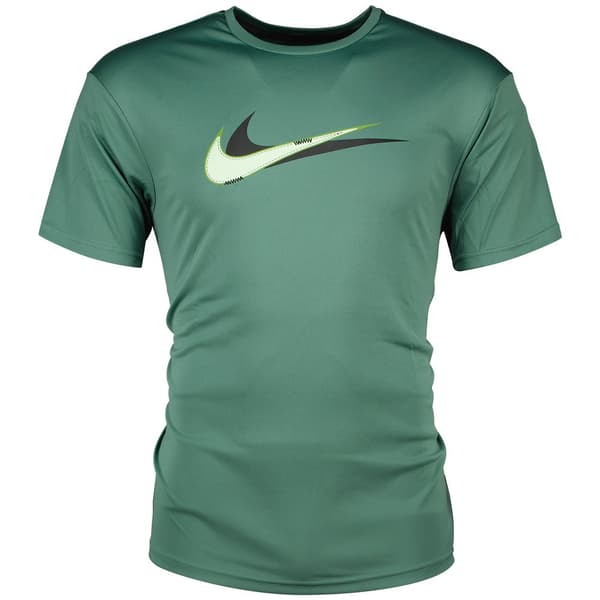 Nike Swim Hydroguard T-shirt Med Korte ærmer Grøn S Mand