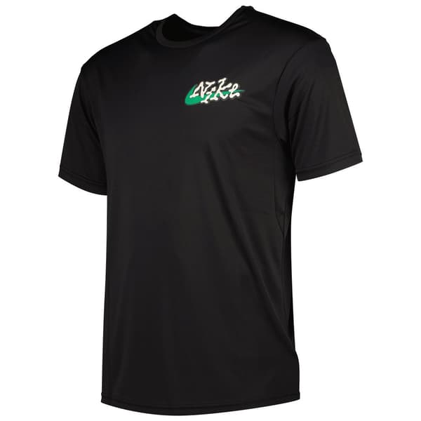 Nike Swim Hydroguard T-shirt Med Korta ärmar Svart S Man