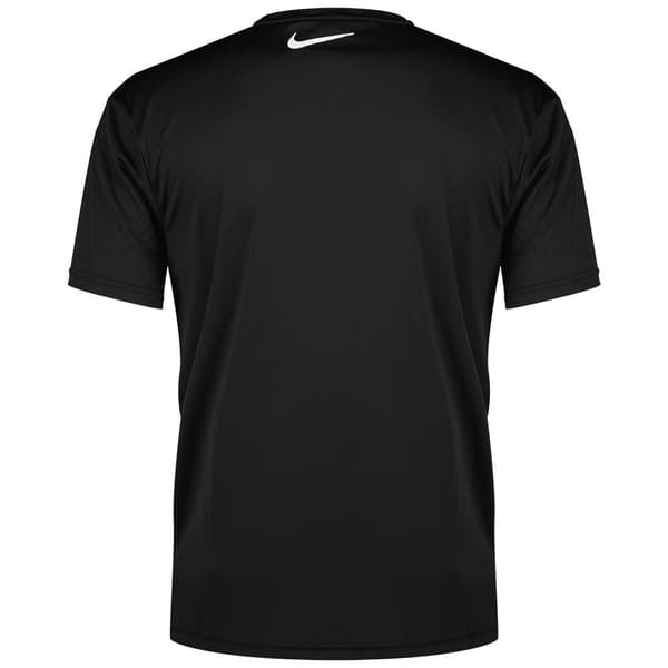 Nike Swim Hydroguard T-shirt Med Korte ærmer Sort XS Mand