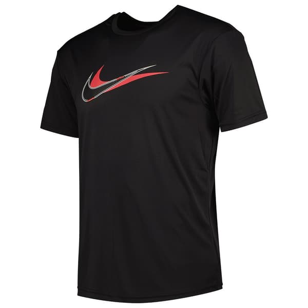 Nike Swim Hydroguard T-shirt Med Korte ærmer Sort XS Mand
