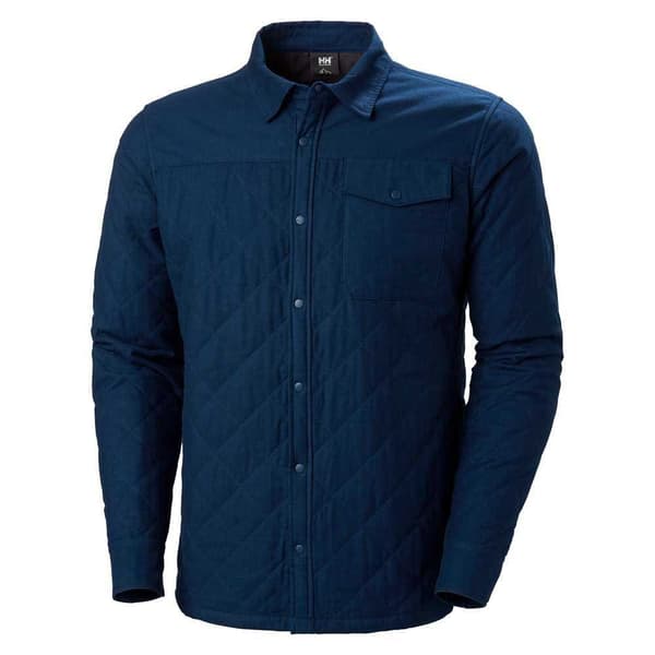 Helly Hansen Isfjord Insulated Skjorte Med Lange ærmer Blå L Mand