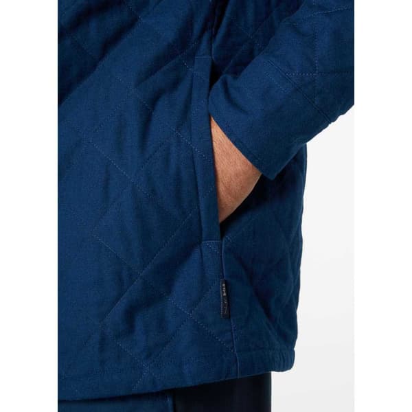 Helly Hansen Isfjord Insulated Skjorte Med Lange ærmer Blå L Mand