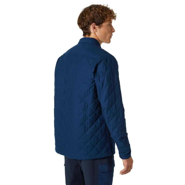 Helly Hansen Isfjord Insulated Skjorte Med Lange ærmer Blå L Mand