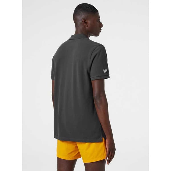 Helly Hansen Crew Kortærmet Polo Sort L Mand