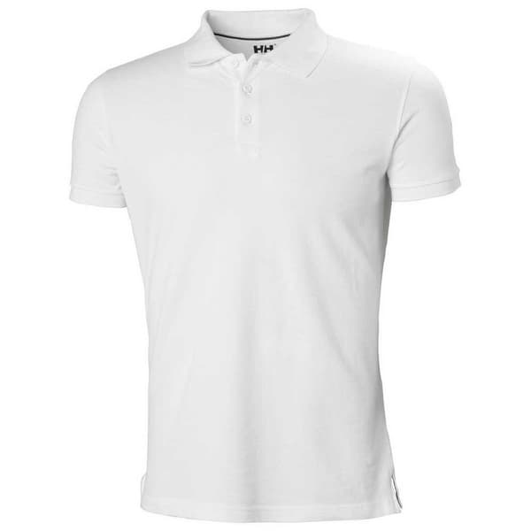 Helly Hansen Crew Kortærmet Polo Hvid 3XL Mand