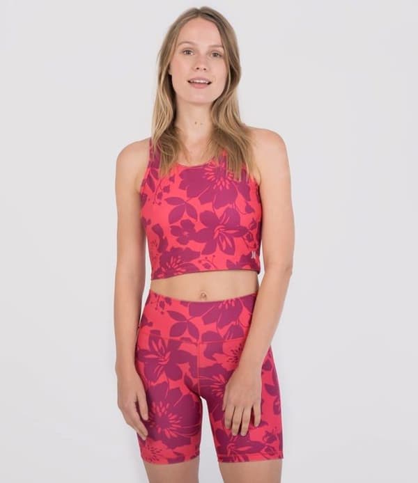 Hurley T-shirt - 3HKT0422 - Teardrop Crop Top Dam T-shirt