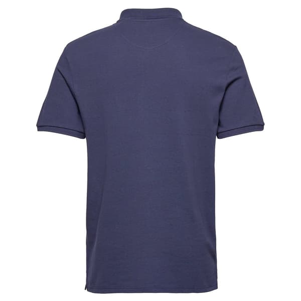 Lyle & Scott Plain Kortärmad Polotröja Blå M Man