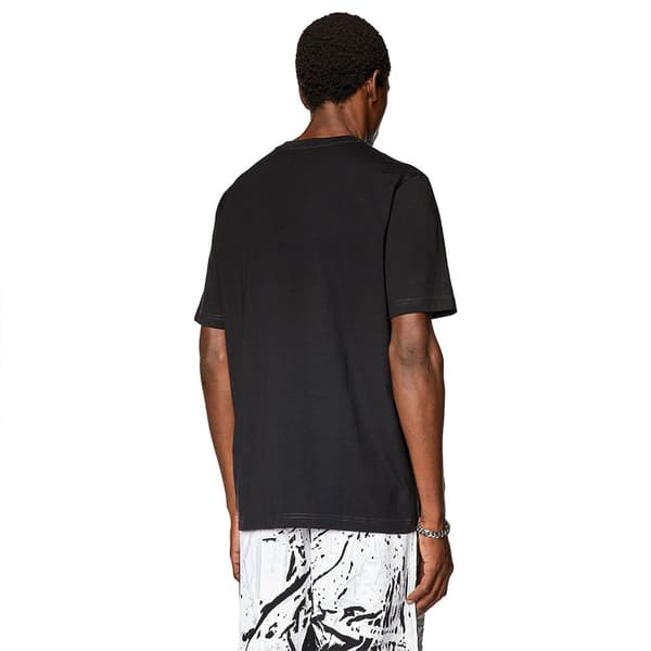 Diesel Just N10 T-shirt Med Korte ærmer Sort S Mand