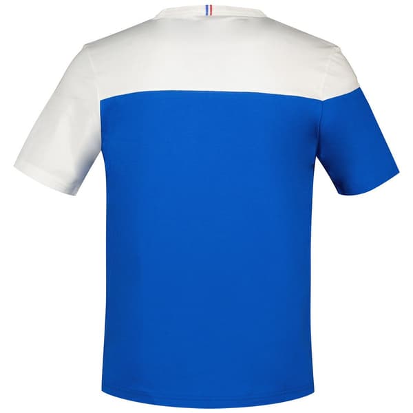 Le Coq Sportif Bat N°3 T-shirt Med Korta ärmar Blå L Man