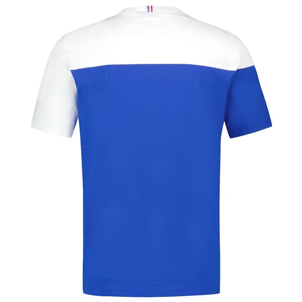 Le Coq Sportif Bat N°3 T-shirt Med Korta ärmar Blå L Man