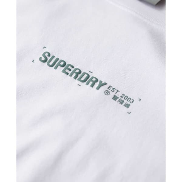 Superdry Utility Sport Loose T-shirt Med Korta ärmar Vit XL Man