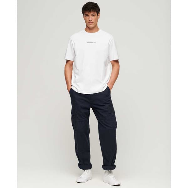 Superdry Utility Sport Loose T-shirt Med Korta ärmar Vit XL Man