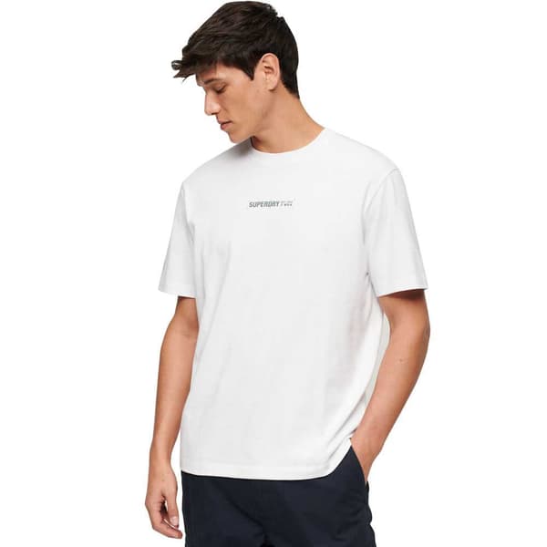 Superdry Utility Sport Loose T-shirt Med Korta ärmar Vit XL Man