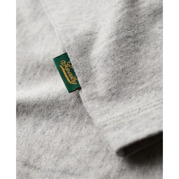 Superdry Embroidered Superstate Ath Logo T-shirt Med Korta ärmar Grå XL Man