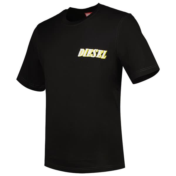 Diesel T Adjust K12 T-shirt Med Korta ärmar Svart S Man