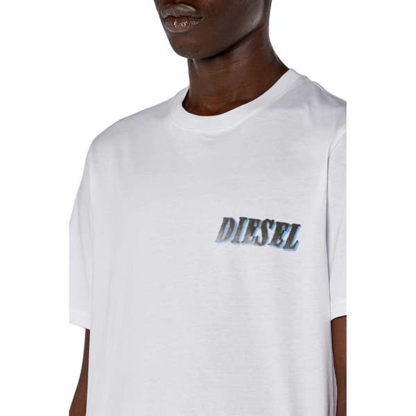 Diesel T Adjust K12 T-shirt Med Korta ärmar Vit M Man