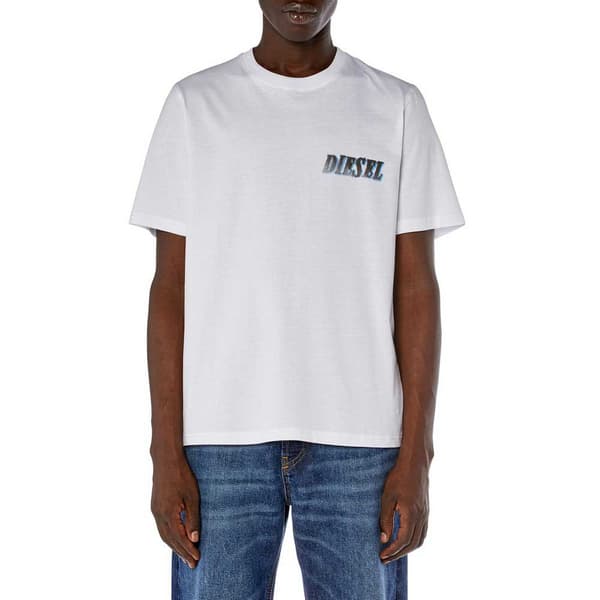 Diesel T Adjust K12 T-shirt Med Korta ärmar Vit M Man
