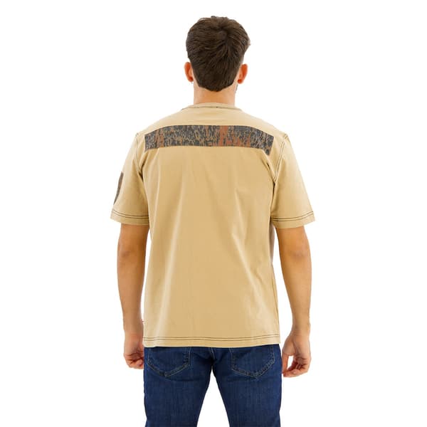 Diesel T Adjust Q1 T-shirt Med Korta ärmar Beige L Man