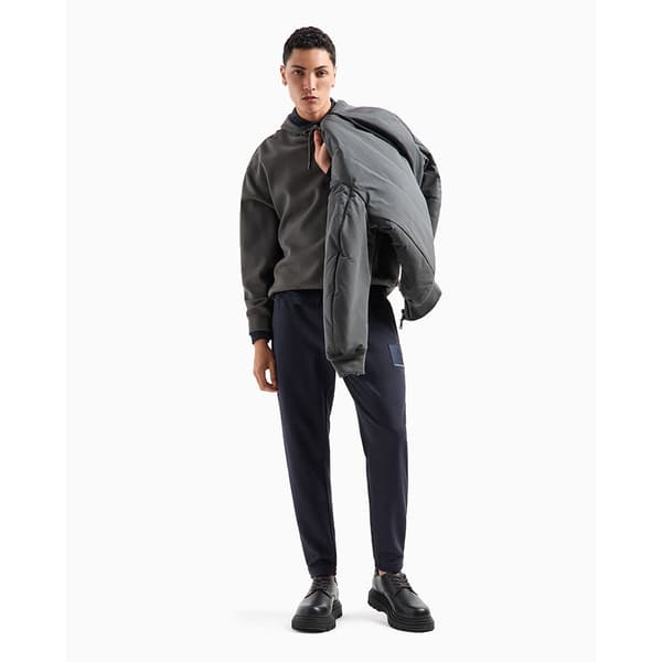 Armani Exchange 6dzc45-znzrz Skjorte Med Lange ærmer Sort S Mand