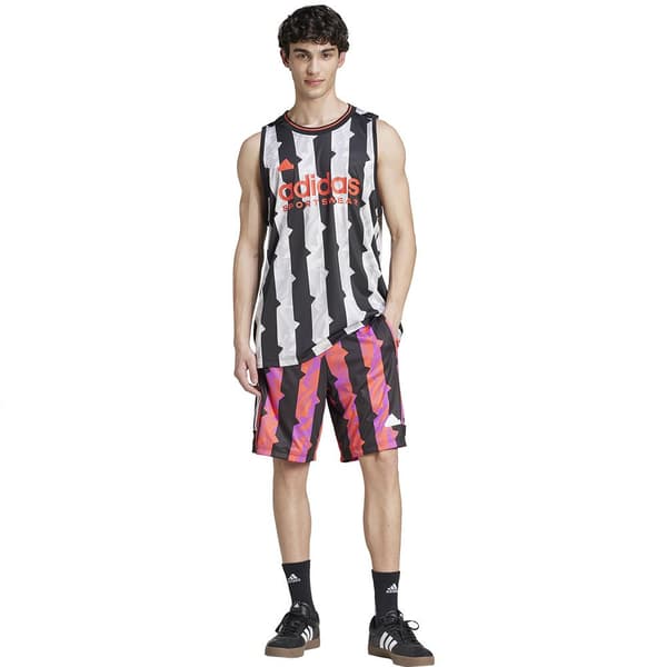 Adidas House Of Tiro Aop ärmlös T-shirt Flerfärgad M Man