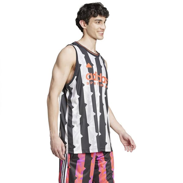 Adidas House Of Tiro Aop ärmlös T-shirt Flerfärgad M Man