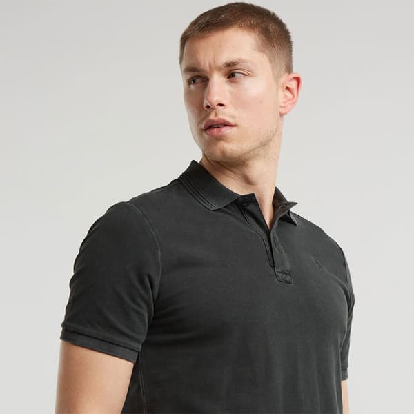 G-star Dunda Overdyed Lyhythihainen Pikeepaita Musta L Mies