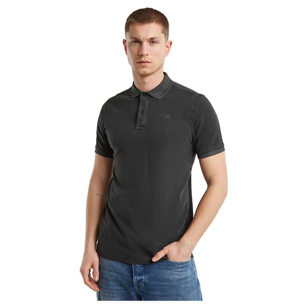 G-star Dunda Overdyed Lyhythihainen Pikeepaita Musta L Mies