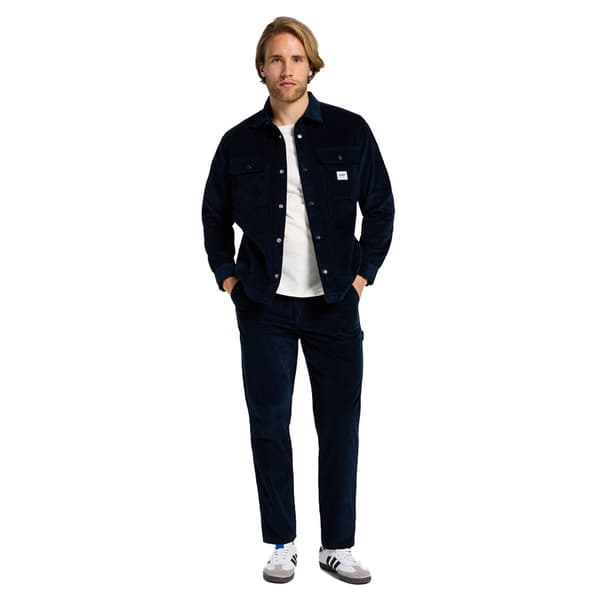 Lee Workwear Over Skjorte Med Lange ærmer Blå 2XS Mand