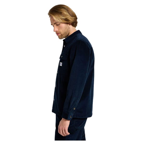 Lee Workwear Over Skjorte Med Lange ærmer Blå 2XS Mand