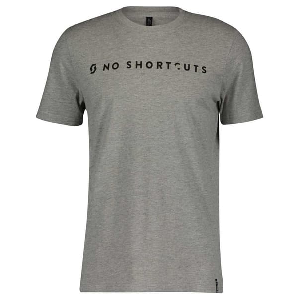 Scott No Shortcuts Lyhythihainen T-paita Harmaa M Mies