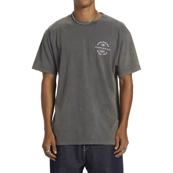 Dc Shoes Around Here T-shirt Med Korta ärmar Grå 2XL Man
