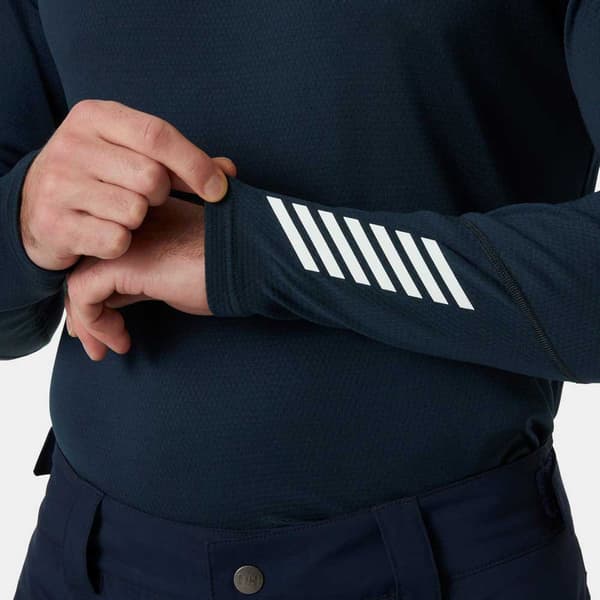 Helly Hansen Lifa Active T-shirt Med Lange ærmer Blå 2XL Mand