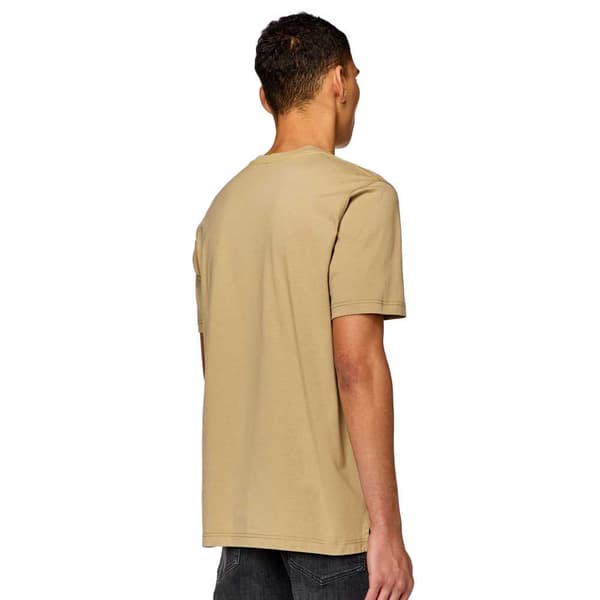 Diesel Just Slits N6 T-shirt Med Korta ärmar Beige XL Man