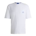 Miniatyrbild 3 av 5: Hugo Niley Blue T-shirt Med Korta ärmar Vit M Man
