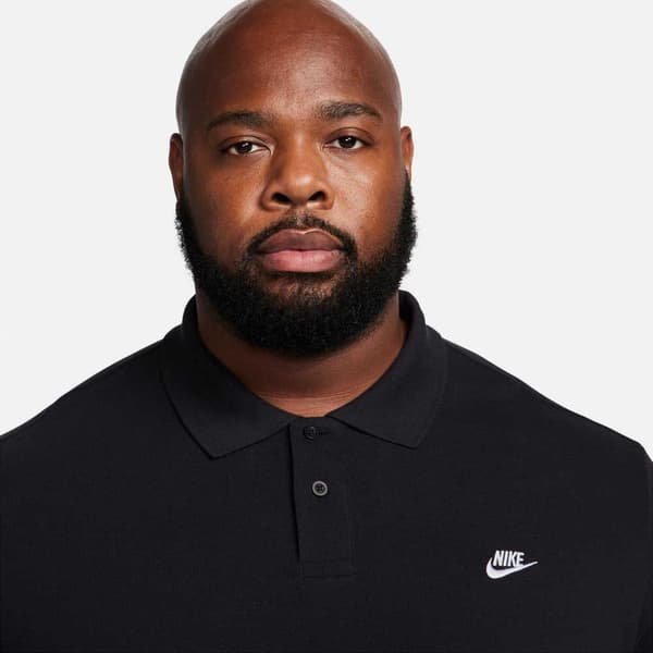 Nike Nk Club Kortärmad Polotröja Svart 2XL Man