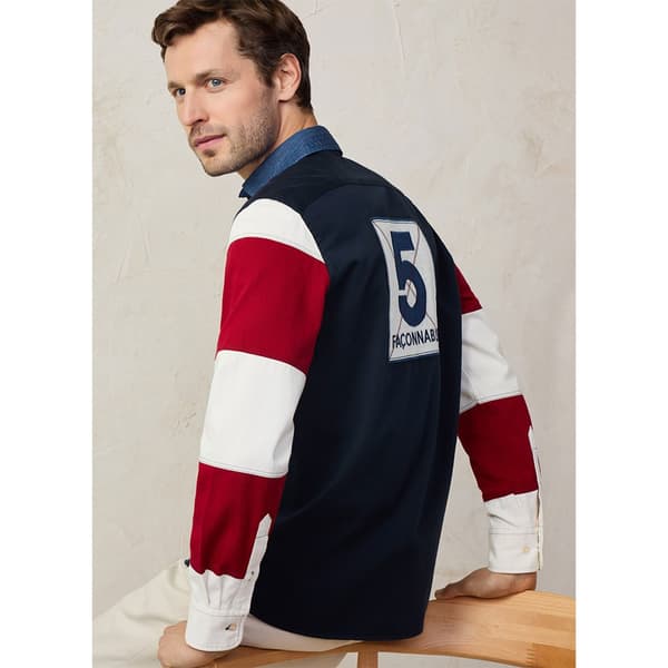 FaÇonnable Fm310804 Skjorta Med Långa ärmar Blå 2XL Man
