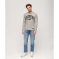 Pikkukuva 6 / 6: Superdry Vintage Athletic Pitkähihainen T-paita Harmaa S Mies