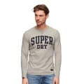 Pikkukuva 1 / 6: Superdry Vintage Athletic Pitkähihainen T-paita Harmaa S Mies