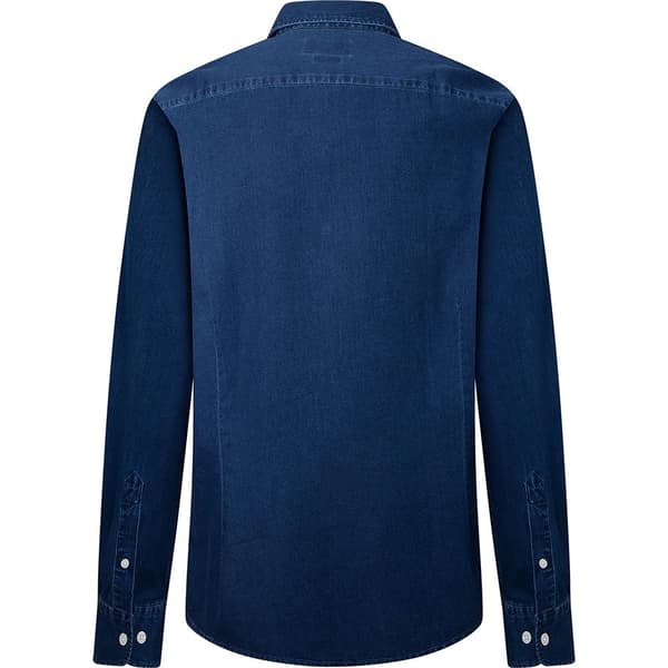 Hackett Hm309385 Skjorte Med Lange ærmer Blå S Mand