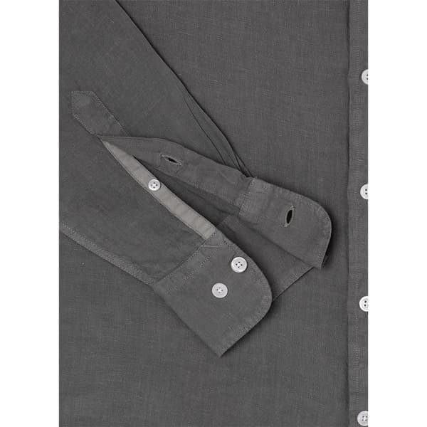 Hackett Hm309743 Skjorta Med Långa ärmar Grå M Man