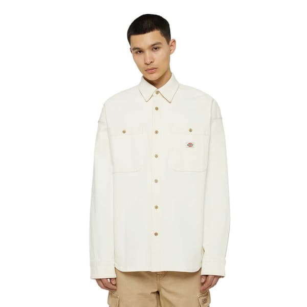 Dickies Houston Skjorta Med Långa ärmar Beige M Man