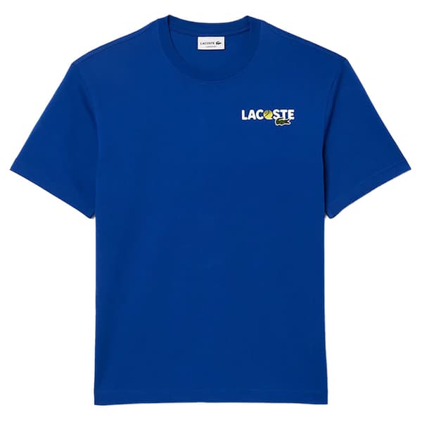 Lacoste Th7363 Lyhythihainen T-paita Sininen 4 Mies