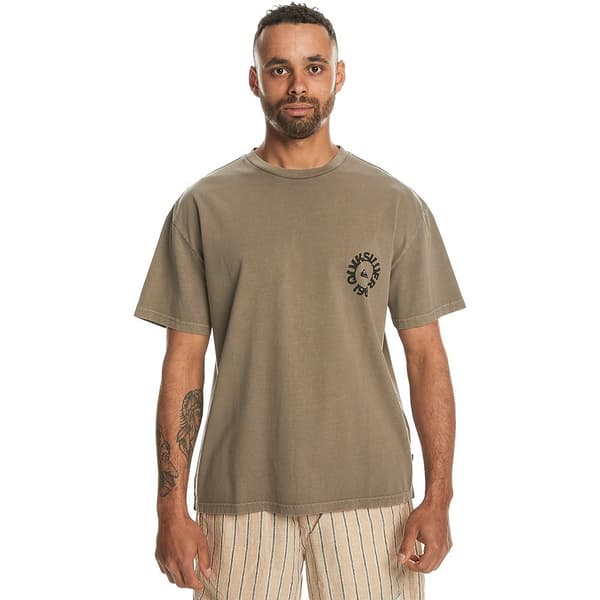 Quiksilver No Water Sucks T-shirt Med Korta ärmar Brun M Man