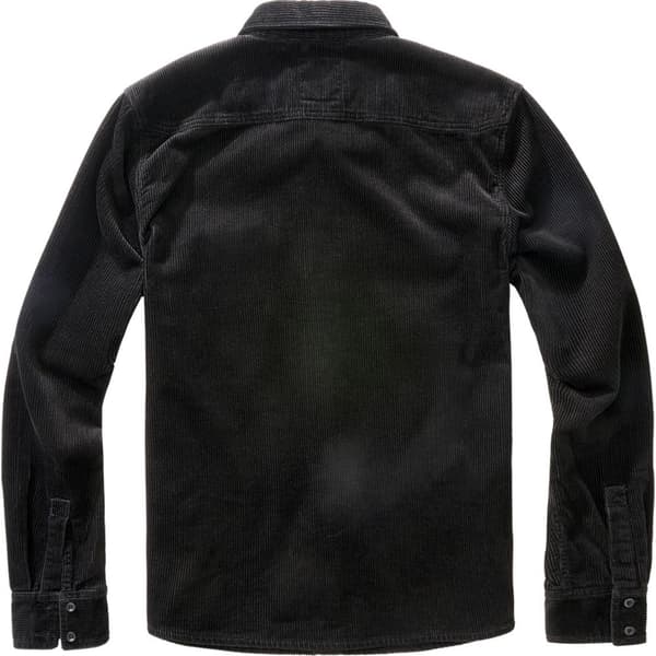 Brandit Corduroy Classic Pitkähihainen Paita Musta 5XL Mies