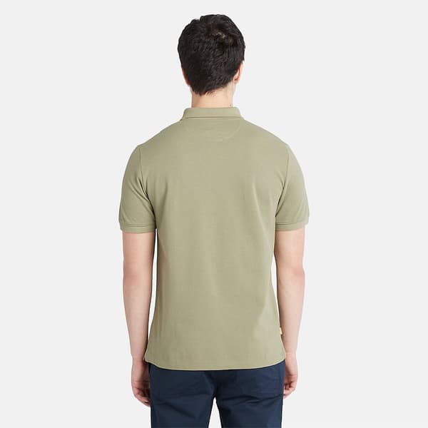 Timberland Millers River Rf Kortärmad Polotröja Grönt S Man