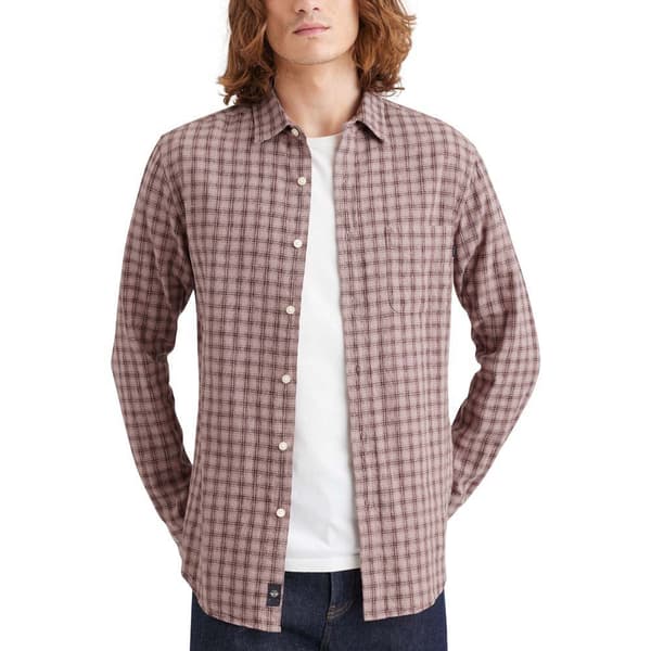 Dockers Slim Orginal Skjorta Med Långa ärmar Rosa L Man
