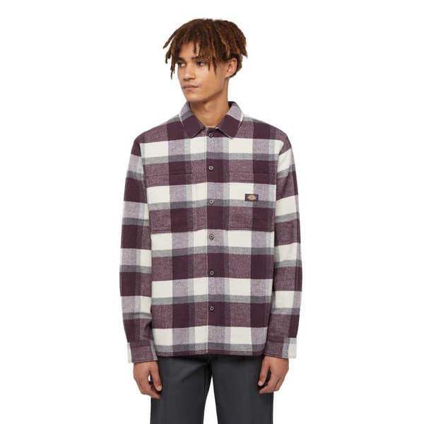 Dickies Plaid Coaling Skjorte Med Lange ærmer Flerfarvet L Mand